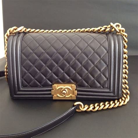 chanel boy bag gold chain price|coco chanel boys bag.